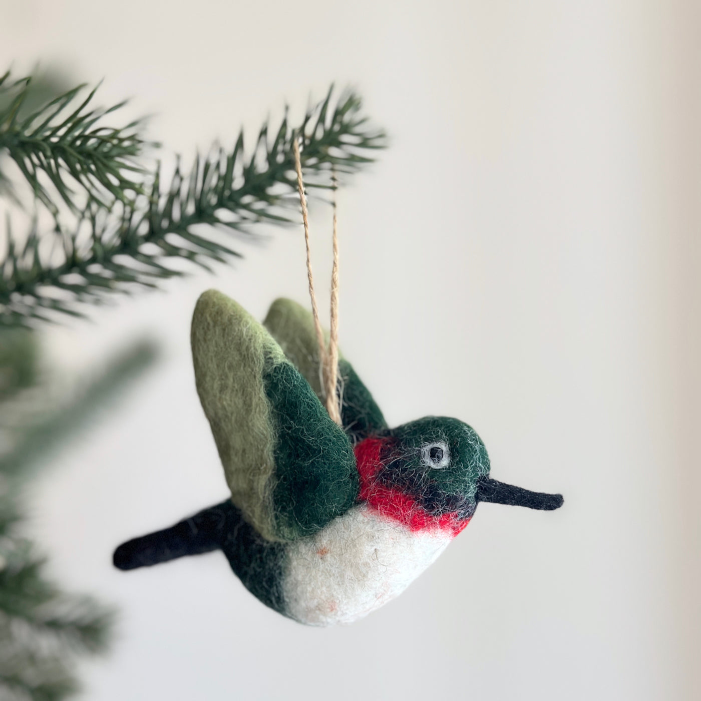 Felt Bird Ornament - Birds of America