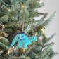 Felt Christmas Ornaments Set of 5 - Dinosaurs - Chickadees Wooden Toys
