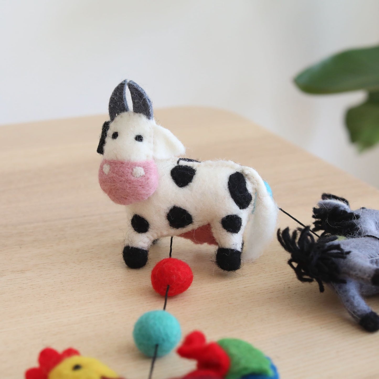 Felt Farml Animal Garland