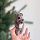 Felt Finger Puppet: American River Otter