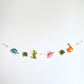 Felt Garland - Jurassic Dinosaur - Chickadees Wooden Toys