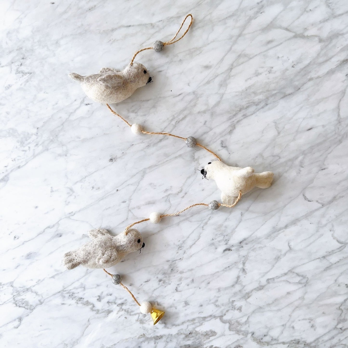 Felt Garland - Seal
