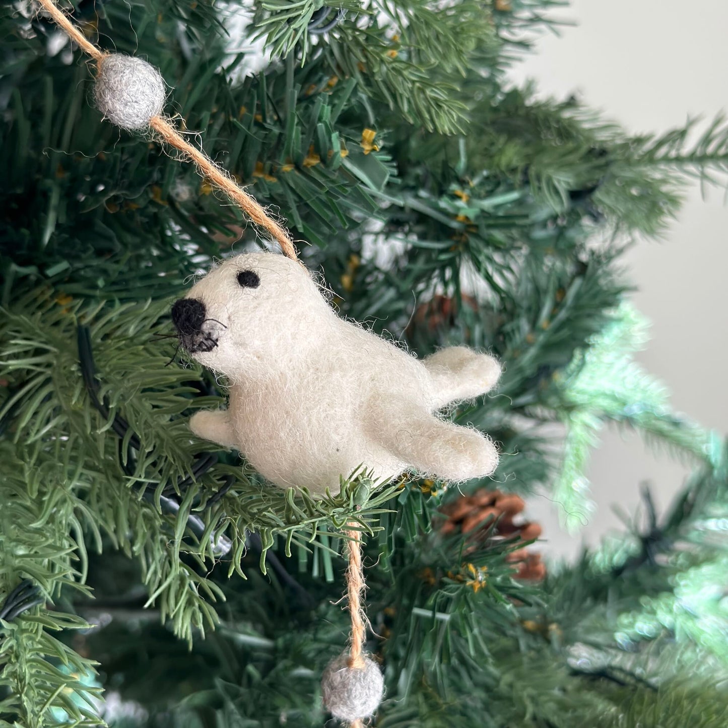 Felt Garland - Seal