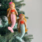 Felt Ornament - Assorted Mermaid - Chickadees Wooden Toys