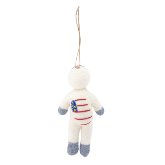 Felt Ornament - Astronaut - Chickadees Wooden Toys
