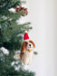 Felt Ornament - Cavalier King Charles Spaniel Dog - Chickadees Wooden Toys