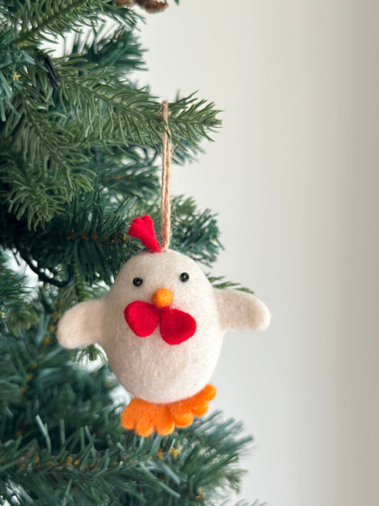 Felt Ornament - Easter Chick - Chickadees Wooden Toys