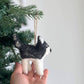 Felt Ornament - Husky - Chickadees Wooden Toys
