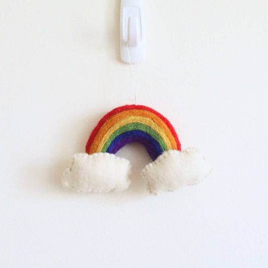 Felt Ornament - Rainbow