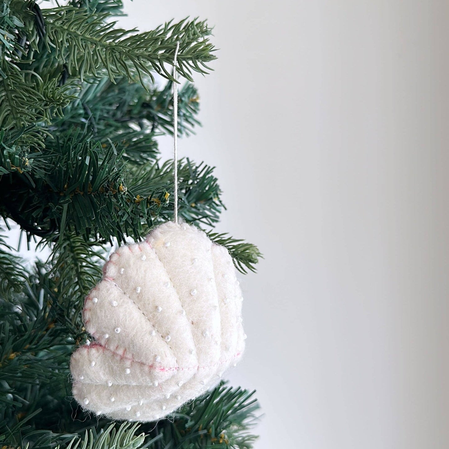 Felt Ornament - Sea Animals Theme / Scallop