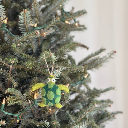 Felt Ornament - Sea Turtle - Chickadees Wooden Toys