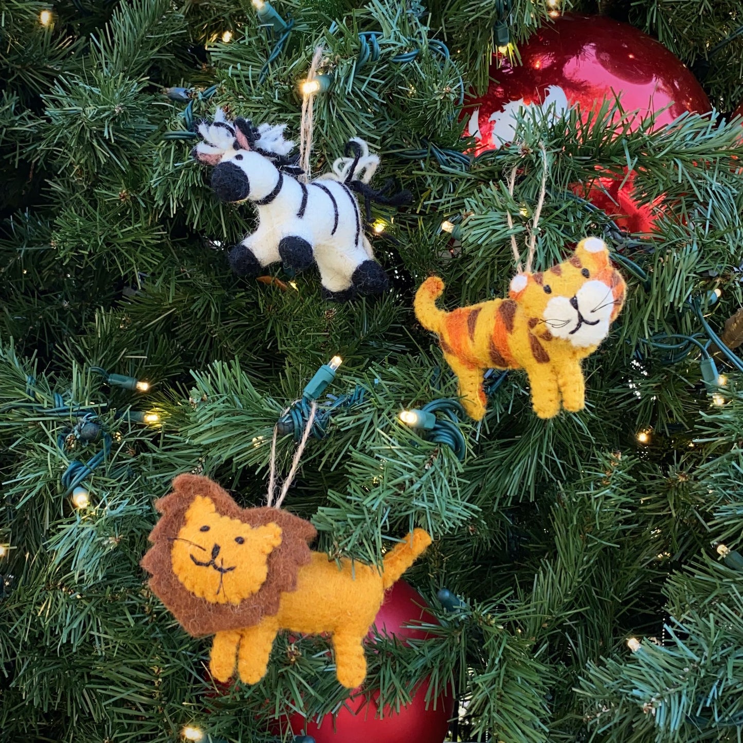 Felt Ornament - Tiger