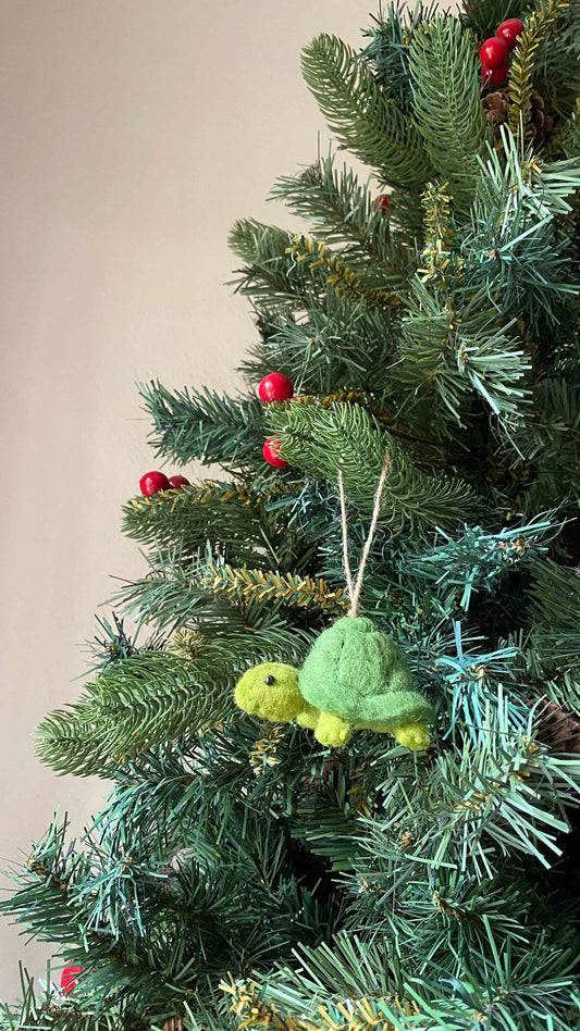 Felt Ornament - Turtle - Chickadees Wooden Toys