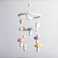 Felt Pastel Mushroom Baby Mobile