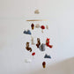 Felt Woodland Animal Baby Mobile - Chickadees Wooden Toys