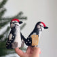 Felt Woodpecker Finger Puppet