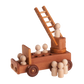 Wooden Fire Truck Toy