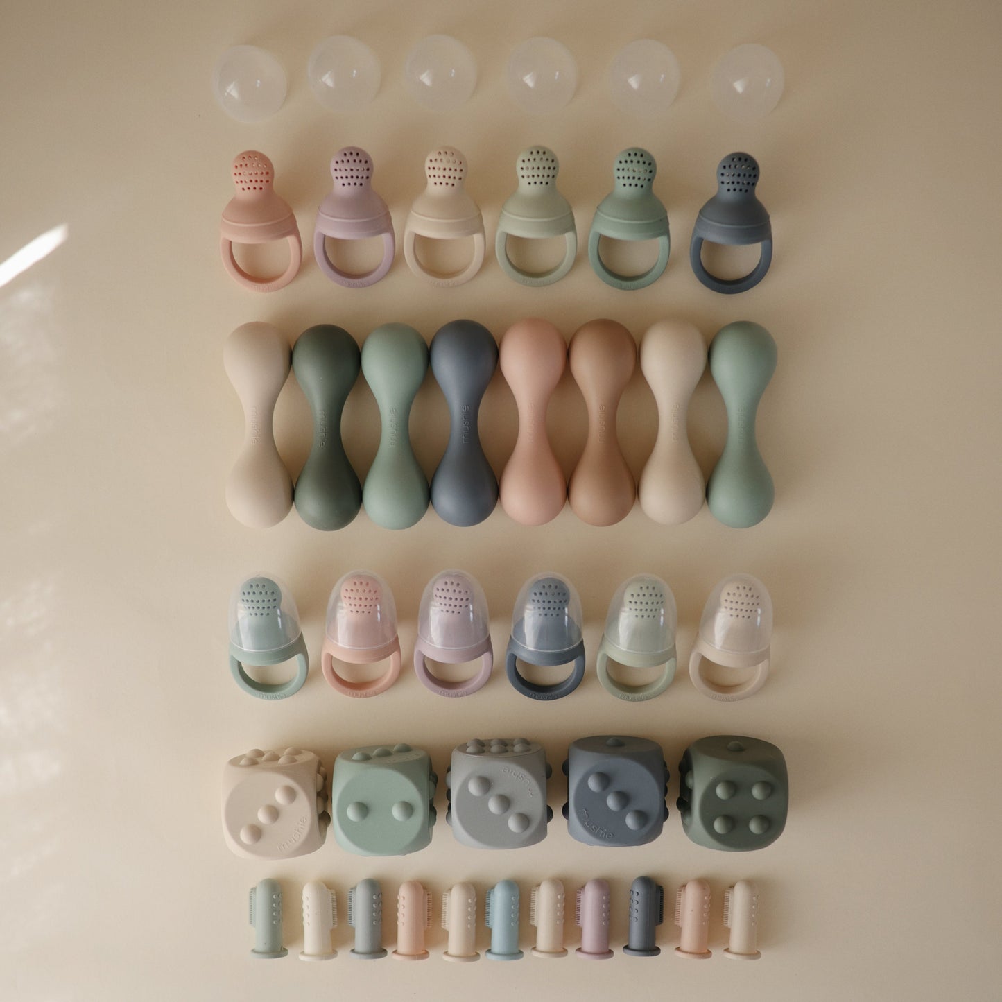 Silicone Baby Rattle Toy - Chickadees Wooden Toys