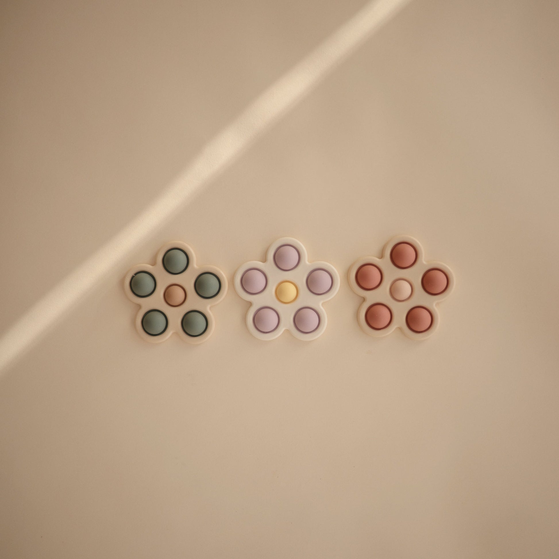 Flower Press Toy - Chickadees Wooden Toys