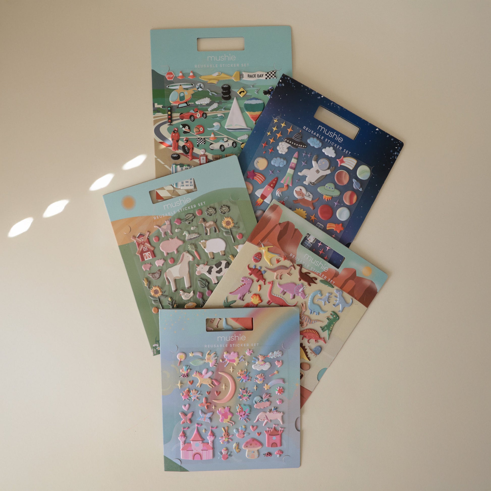 Reusable Sticker Set - Chickadees Wooden Toys