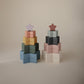 Nesting Stars Toy - Chickadees Wooden Toys