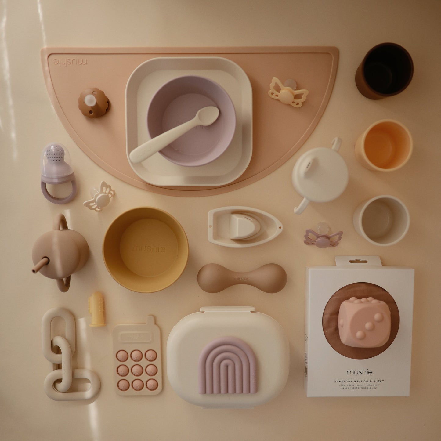 Silicone Baby Rattle Toy - Chickadees Wooden Toys