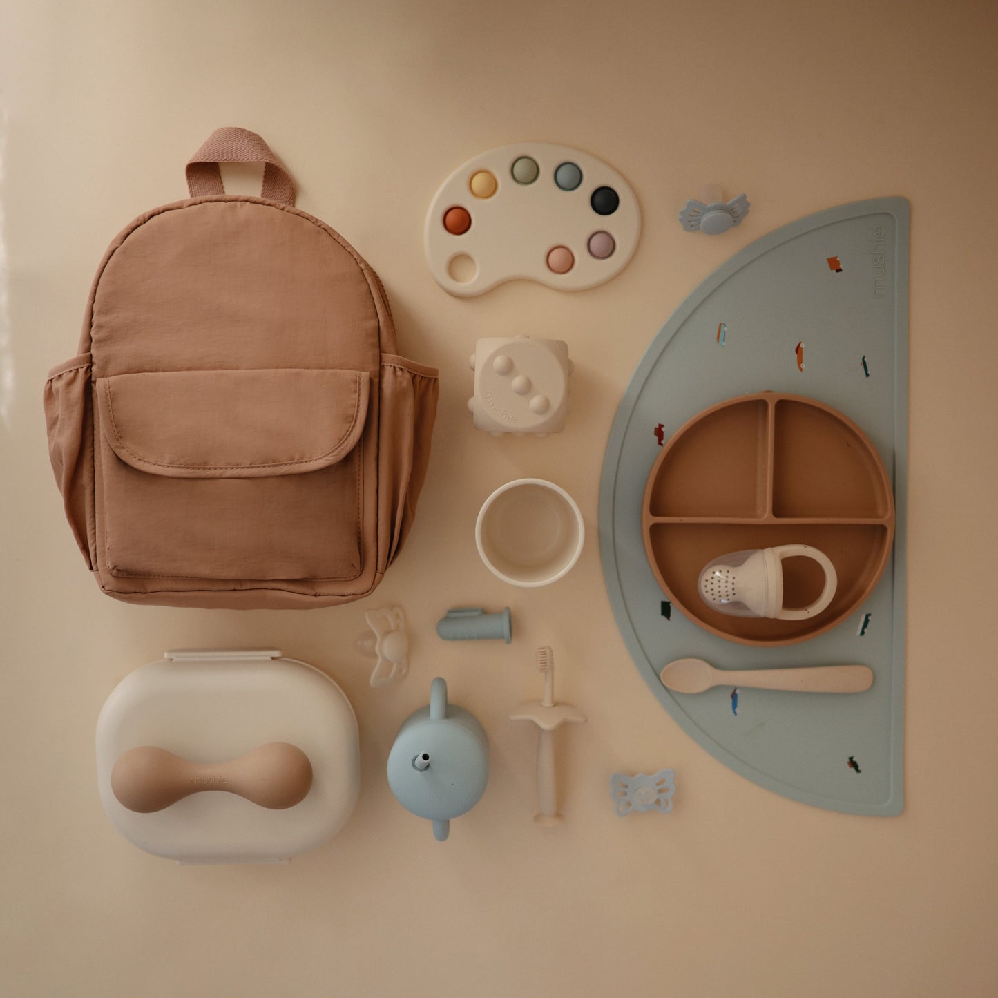 Silicone Baby Rattle Toy - Chickadees Wooden Toys