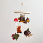 Forest Friends Felt Baby Mobile - Chickadees Wooden Toys