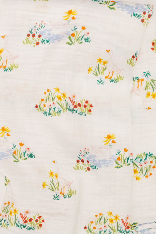 Garden Goose Swaddle - Chickadees Wooden Toys