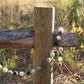 Gray Felt Ball Garland
