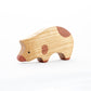 Wooden Farm Animals Set painted- 11 pieces