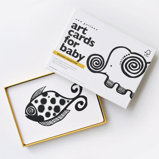 Art Cards for Baby - Original Collection - Chickadees Wooden Toys