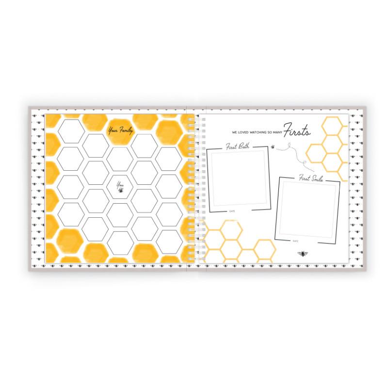 Honey Bee Luxury Memory Baby Book