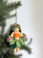 Hula Girl Ornament - Chickadees Wooden Toys