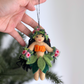 Hula Girl Ornament - Chickadees Wooden Toys