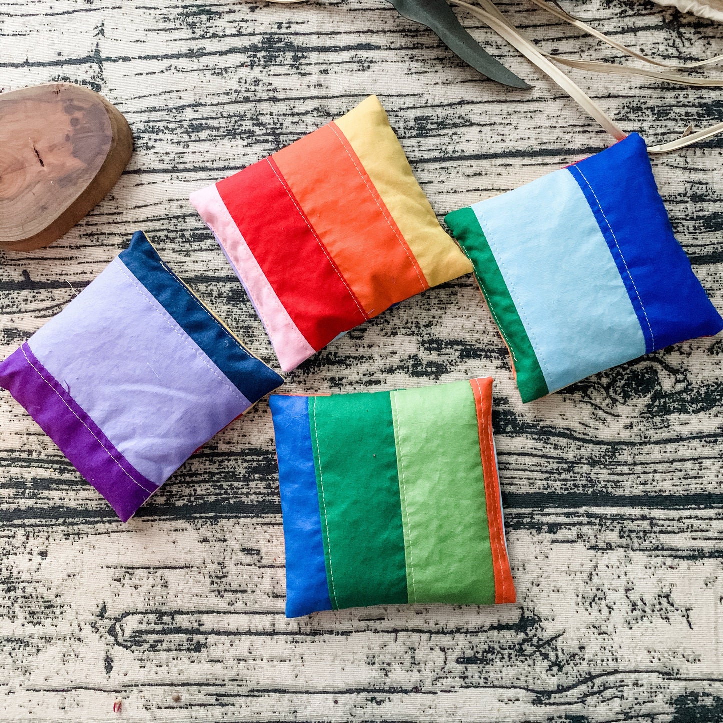 Rainbow Beanbags