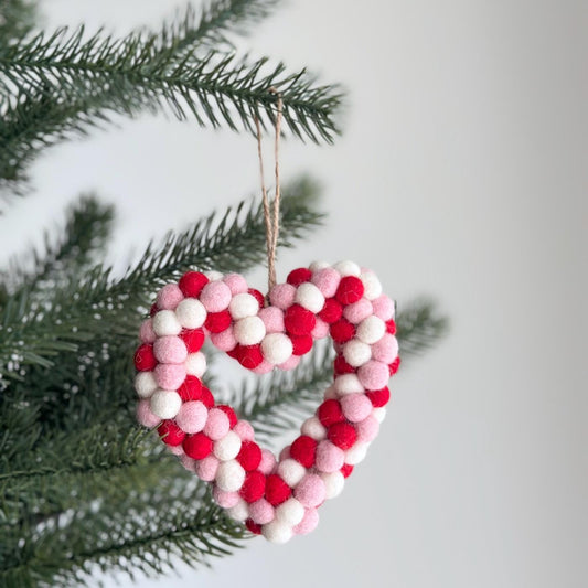 Valentine's Love Wreath Ornament
