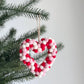 Valentine's Love Wreath Ornament