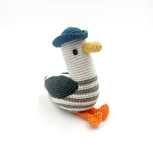 Seagull Rattle - Chickadees Wooden Toys