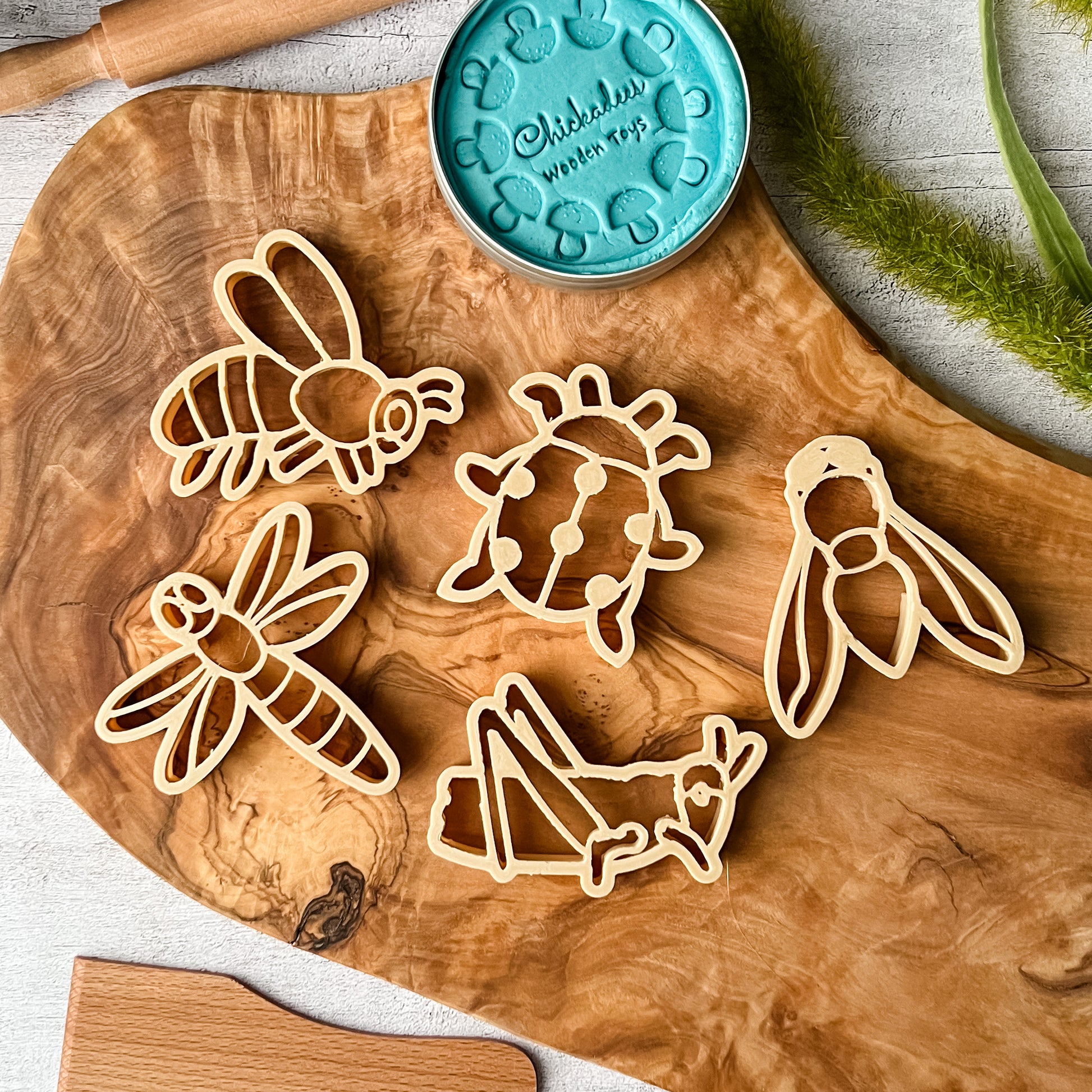 Insect Eco Cutters - Chickadees Wooden Toys