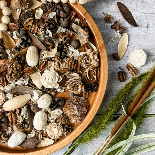 Natural Dried Botanical Bin Filler - Chickadees Wooden Toys