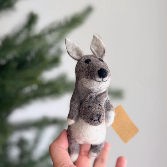 Kangaroo Finger Puppet
