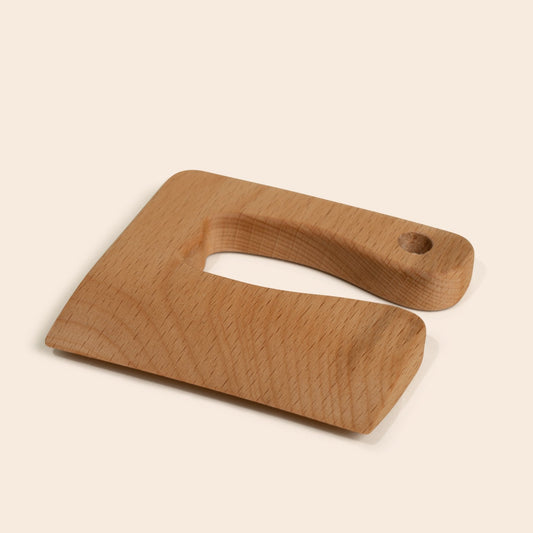 Wooden Dough Cutter Knife - Chickadees Wooden Toys