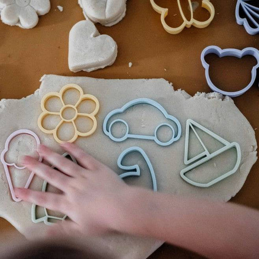 Pastel Eco Cutter Assortment - Chickadees Wooden Toys