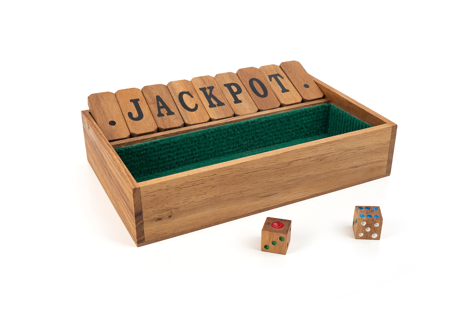 Shut The Box Game - Chickadees Wooden Toys