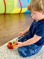 Wooden Apples 4 sorts Lacing Toy
