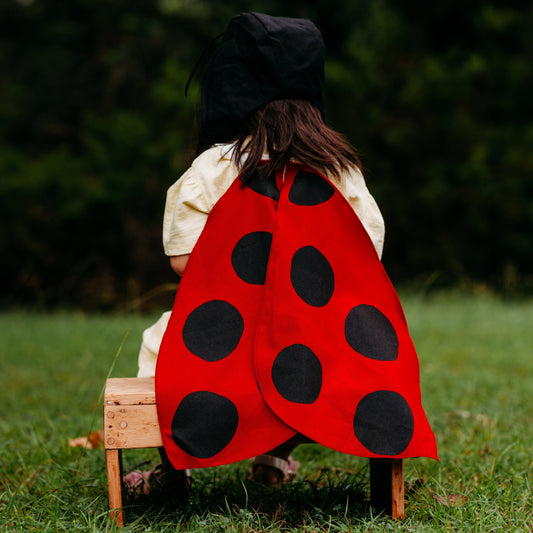 Ladybug Wings Costume - Chickadees Wooden Toys