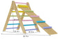 Olive- Pikler Triangle Ladder and Climber Slide - Multiple Sizes