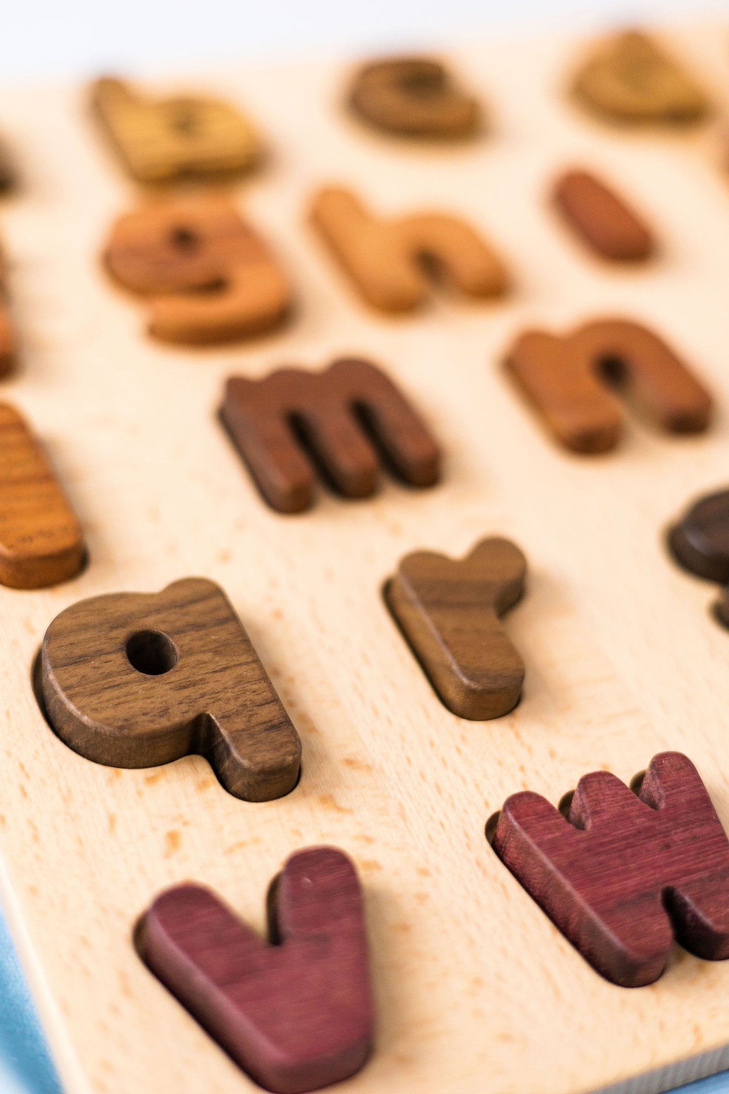 Lowercase A-Z Alphabet Letter Puzzle