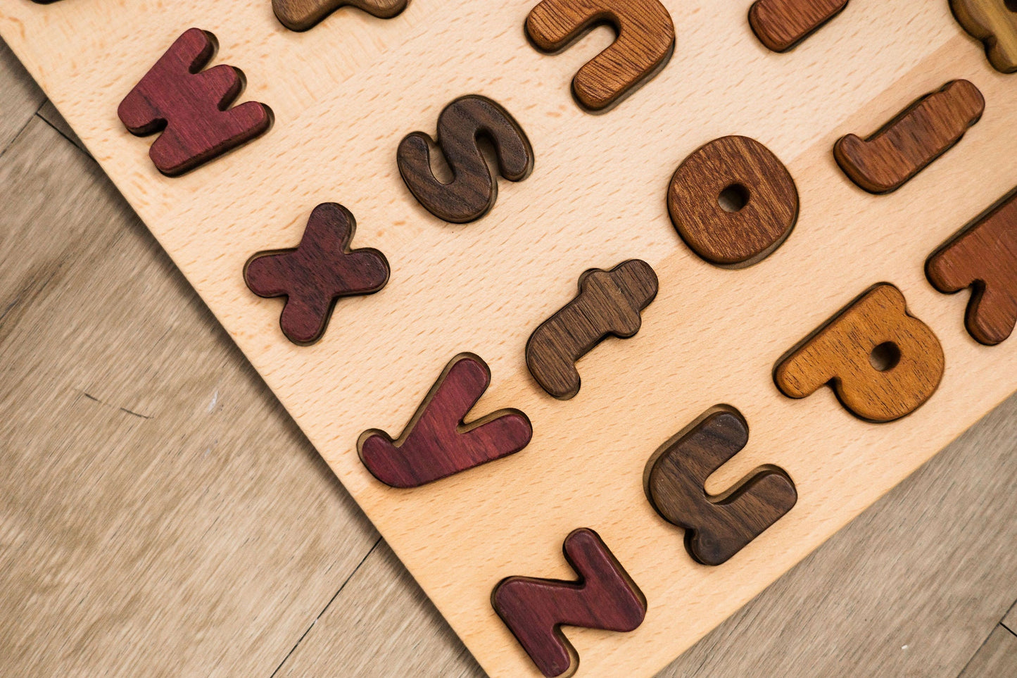 Lowercase A-Z Alphabet Letter Puzzle